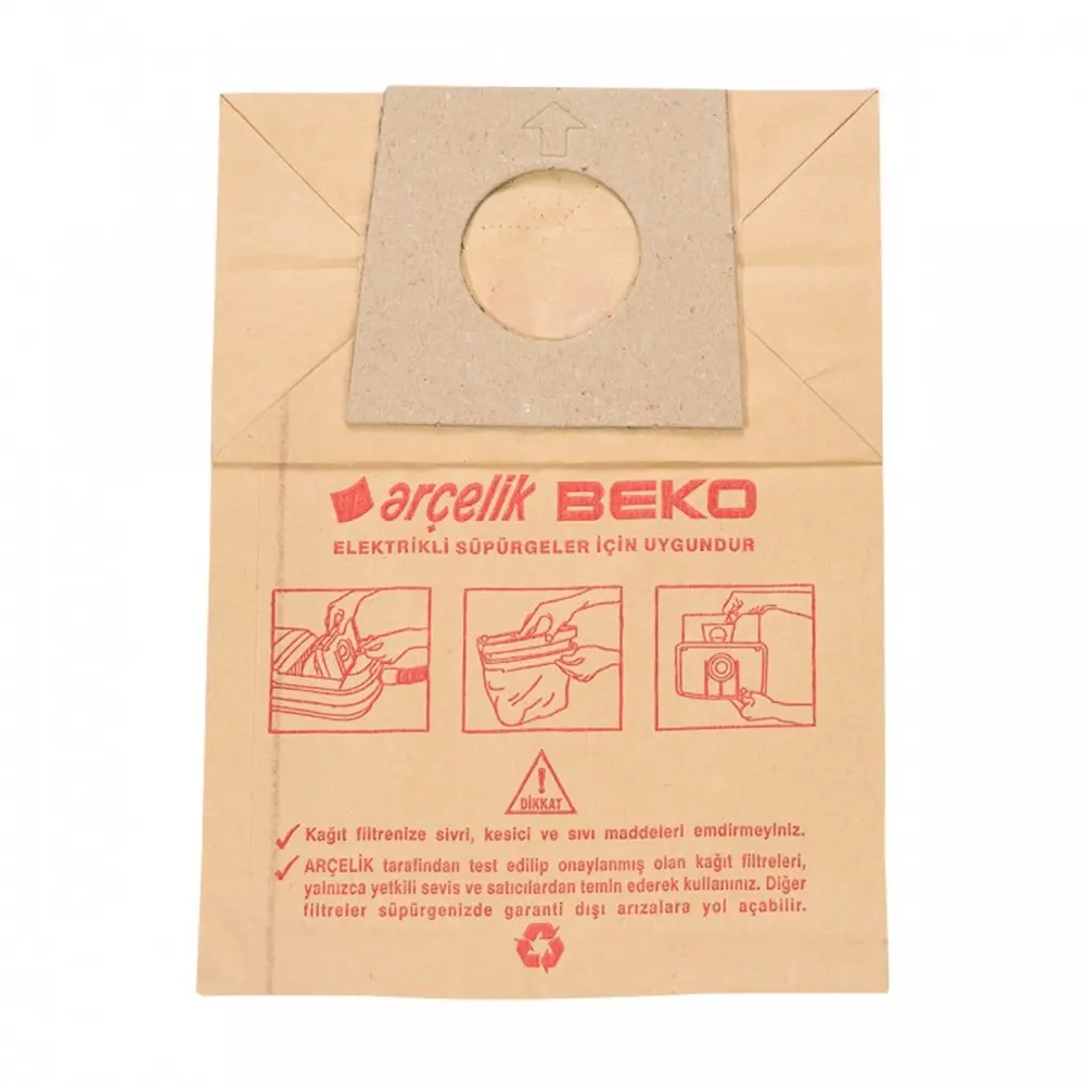 Arçelik 941-945 Kağıt Toz Torbası