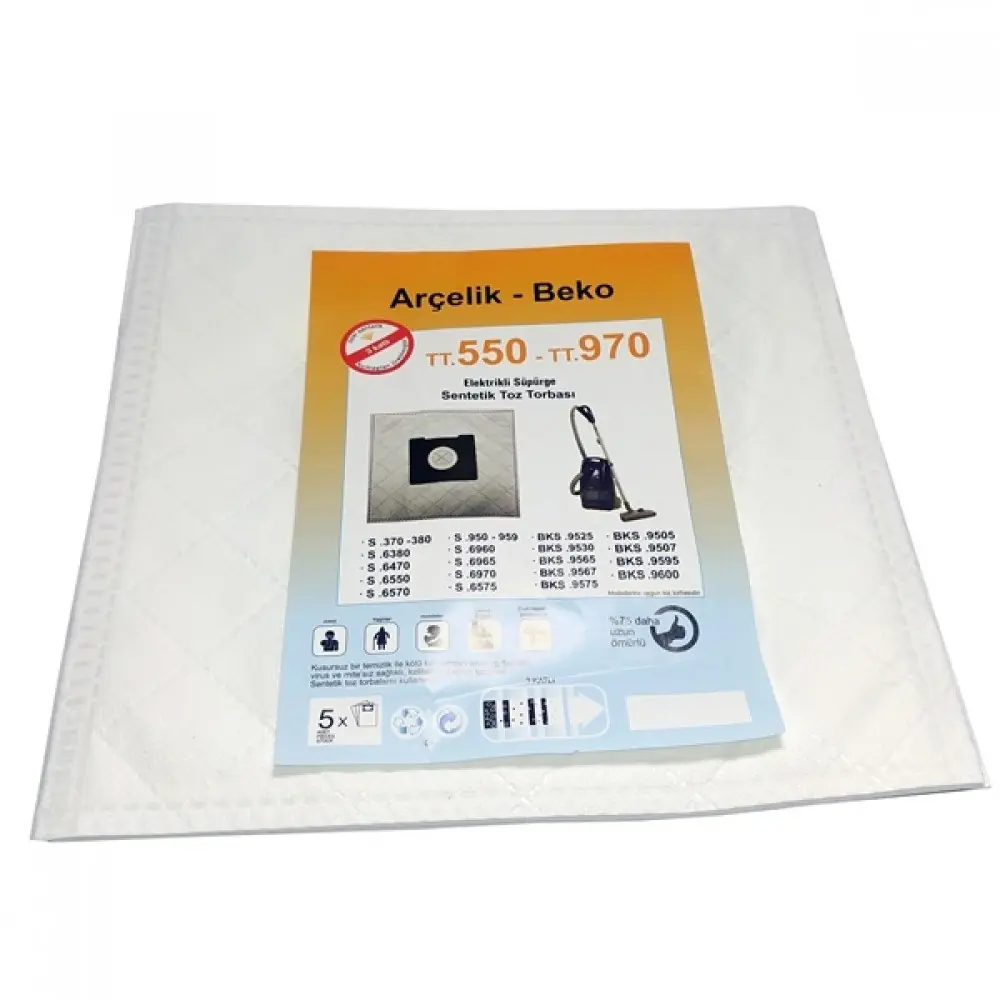 Arçelik TT550 - TT970 Sentetik Toz Torbası