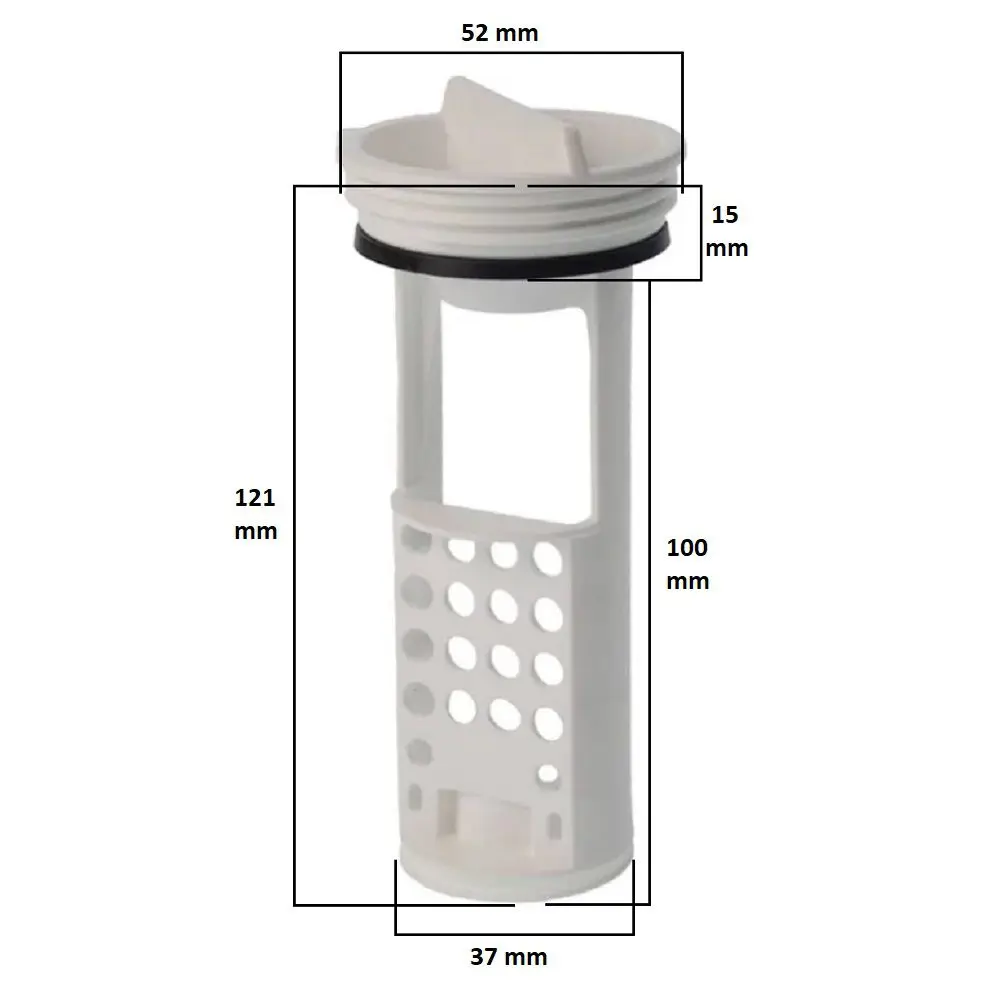 Blomberg gın9585XB Çamaşır Makinesi Pompa Filtre Kapağı