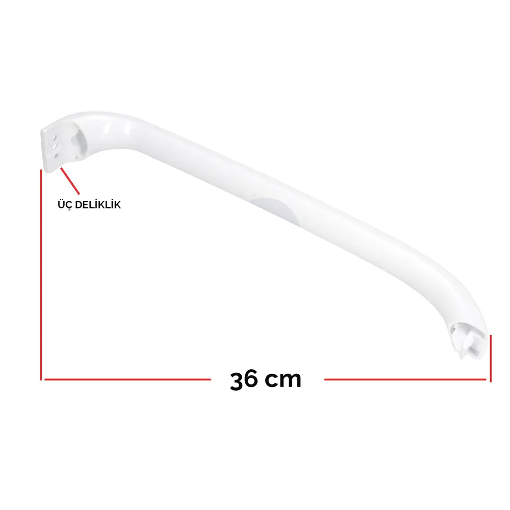 Bosch KSV39621 Beyaz Buzdolabı Kapak Kolu
