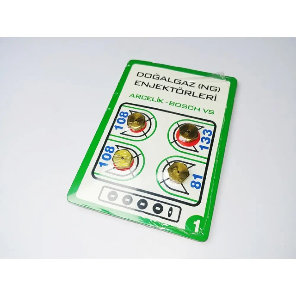Electrolux EOB2430CAX Fırın / Ocak Doğalgaz Enjektör 4'lü Dönüşüm Seti