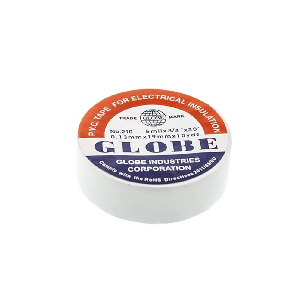Globe 19MM Pvc Elektrik Izole Bant Beyaz