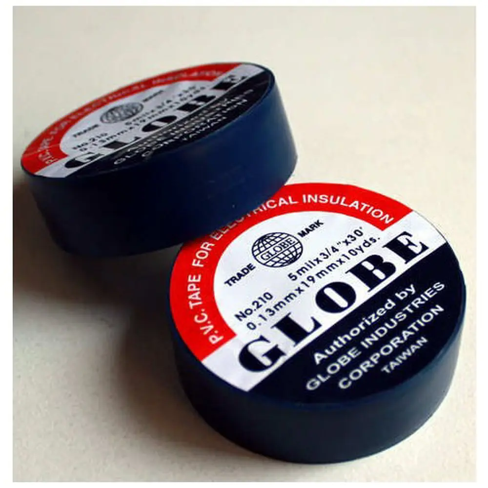 Globe 19MM Pvc Elektrik Izole Bant Siyah Globe