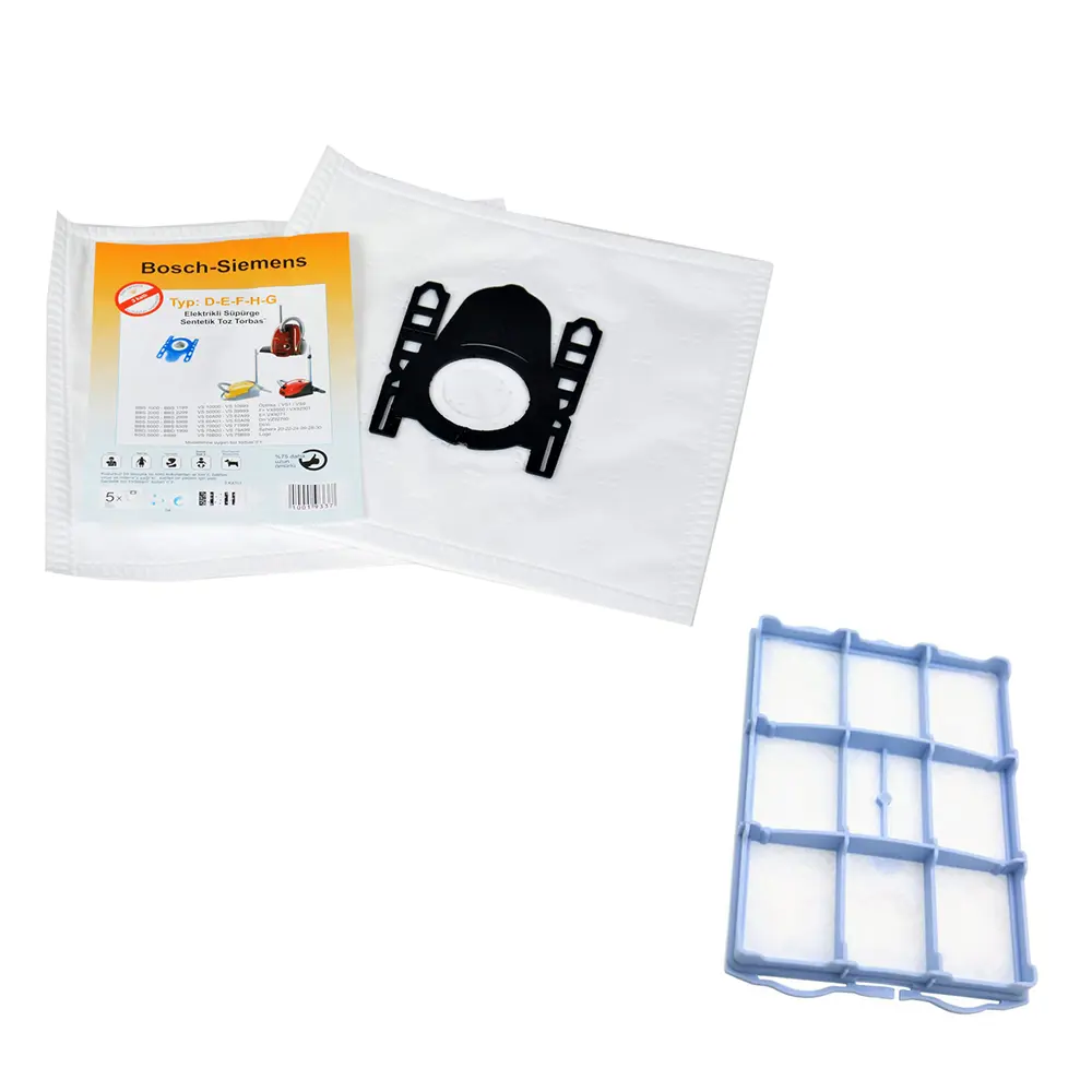 Rowenta Aqua Rain Plus 5 Adet Toz Torbası Ve 1 Adet Motor Filtresi Seti