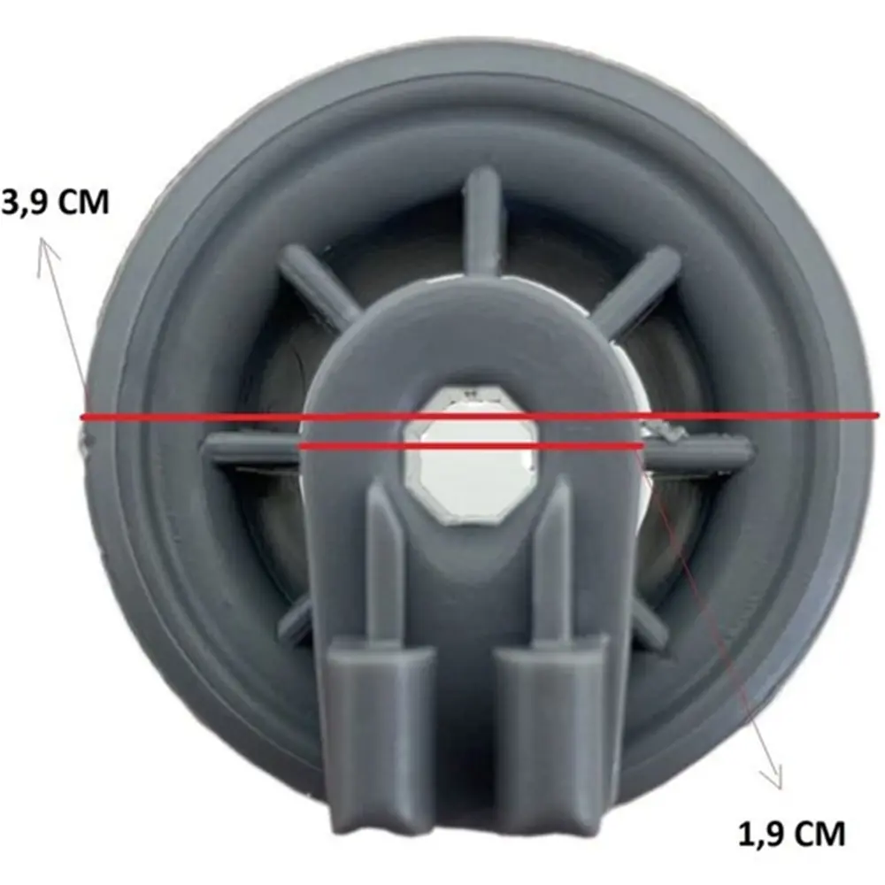 Siemens SN236I01JT Gri Bulaşık Makinesi Alt Sepet Tekerleği