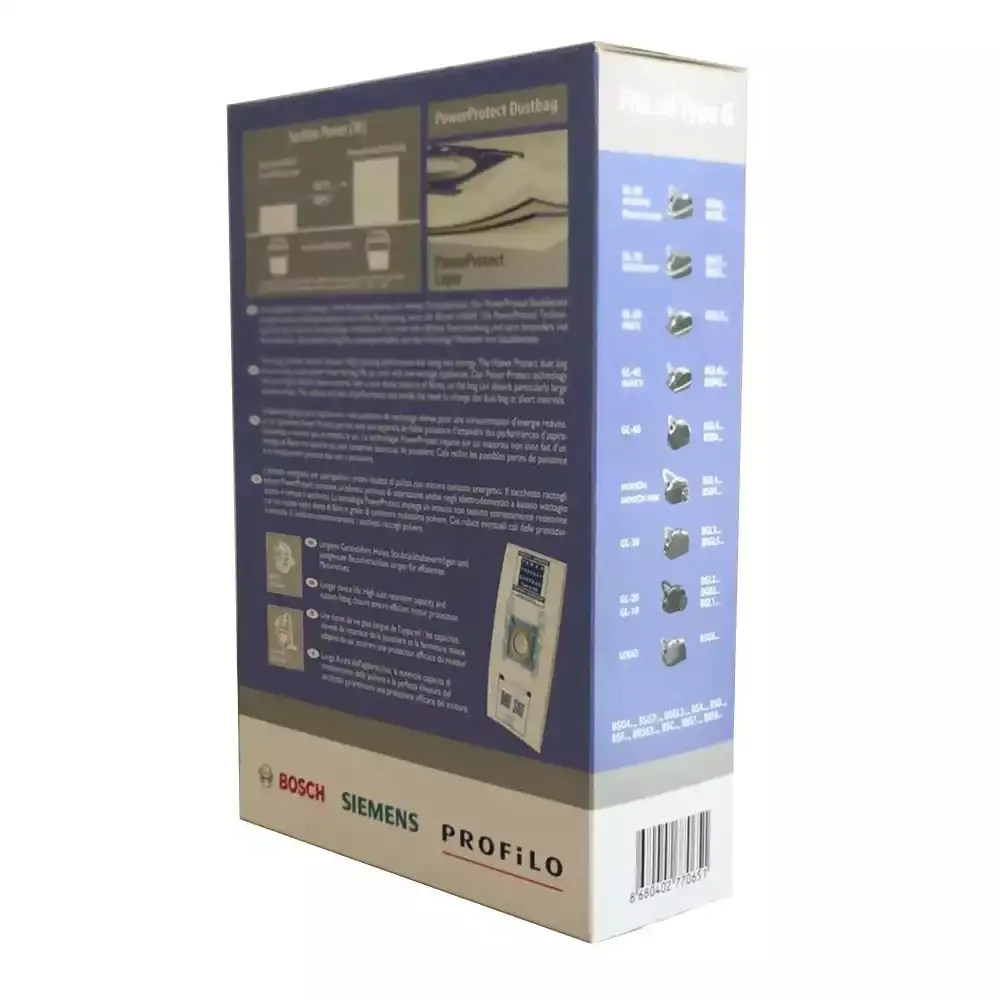 Siemens VSZ5SEN2 Z5.0 PowerSensor Sentetik Toz Torbası