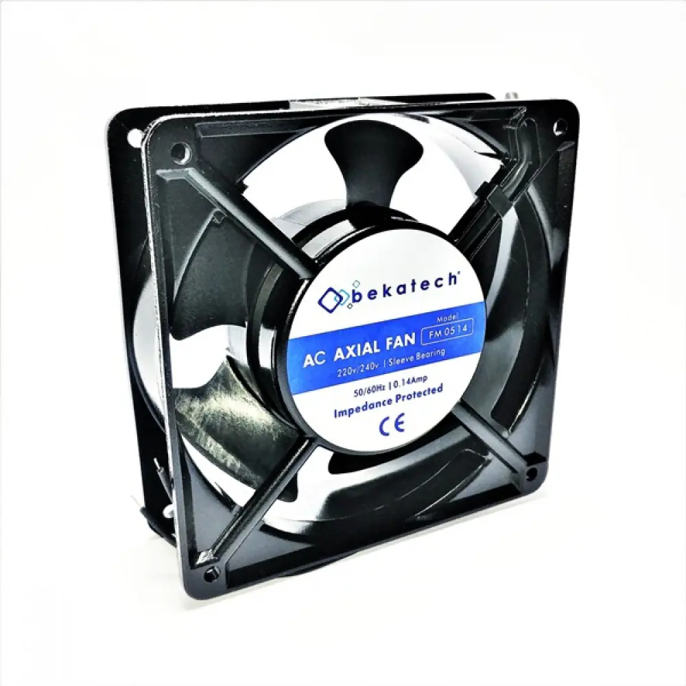 Ticari Tip Soğutucu Dolap AC 12x12 cm Kare Fan - 18W